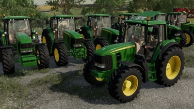 FS22 John Deere 6030 6cyl series v1.0.0.0