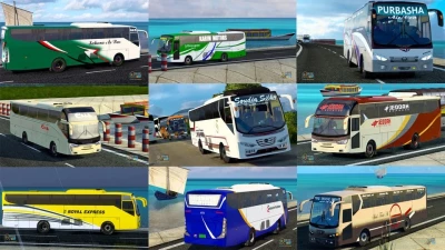 Hino And Leyland Ac Bus Pack for version 1.42