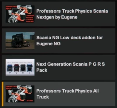 Improved Truck Physics v6.0 by Professors 1.44.x