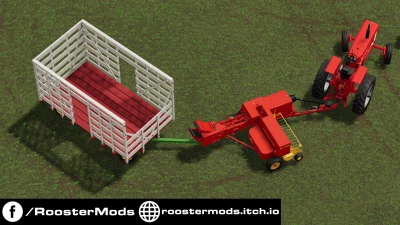 John Deere Wooden Thrower Rack v1.0.0.0
