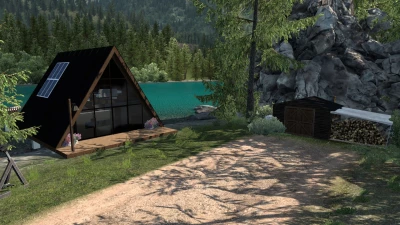 Lake cabin (A-Frame) 1.44