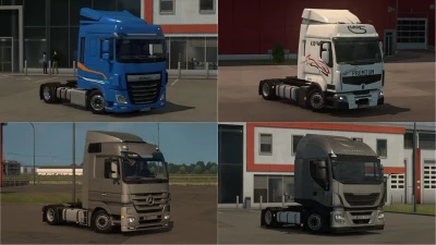 Low deck chassis addons for Schumi's trucks by Sogard3 v5.3 1.44