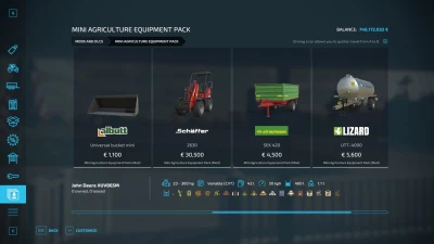 Mini Agriculture Equipment Pack v1.0.0.6