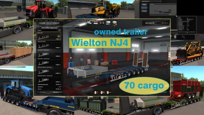 Ownable overweight trailer Wielton NJ4 v1.7.10