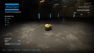 Remote Trench Compactor v1.0.0.0