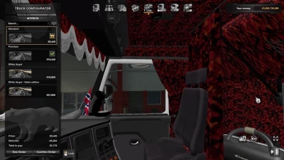 Scania 143M Red Plush Interior + Exterior 1.44