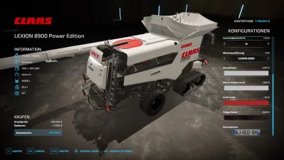 Class Lexion 8900 Power Edition v1.0.0.0
