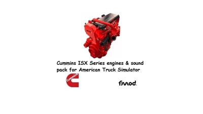 Cummins ISX Engines & Sounds Pack v1.7 1.43