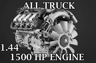 ETS2 ALL TRUCK 1500HP ENGINE