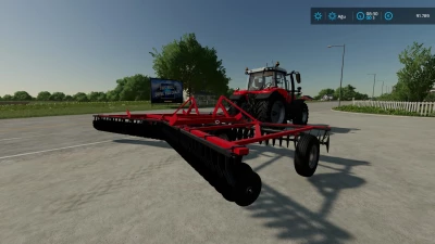 FS22 Case IH 580 Disk Cultivator