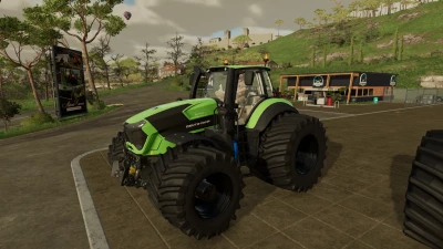 FS22 Deutz Fahr 9290 Tractor Update v1.0