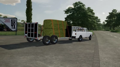 FS22 Gooseneck Trailer V1.0.0.0