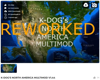 K-DOG's North America v1.44 Rework