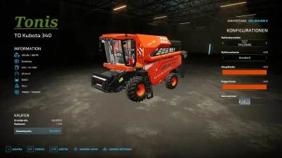 Kubota 340 Pack (User Wunsch) v1.0.0.0