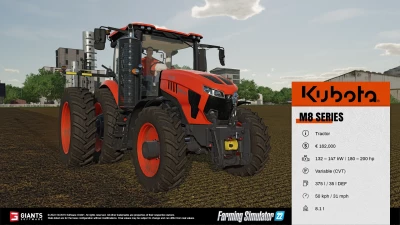 Kubota Pack - Fact Sheet Collection v1.0