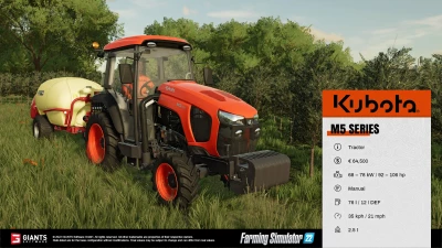 Kubota Pack - Fact Sheet Collection v1.0