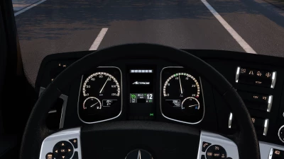 Mercedes Actros MP4 Improved Dashboard 1.44
