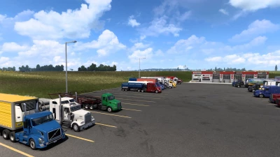 More realistic Truck Stops v1.0