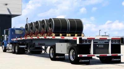 Benson Flatbed trailer 1.45