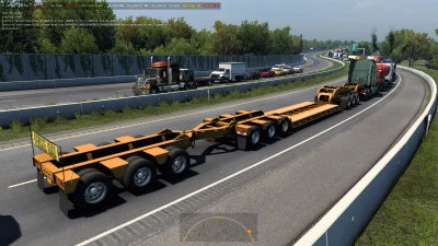 Caterpillar 785C Mining Truck for Lowboy Trailer in Traffic ATS 1.44 and 1.45