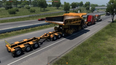 Caterpillar 785C Mining Truck for Lowboy Trailer in Traffic ATS 1.44 and 1.45