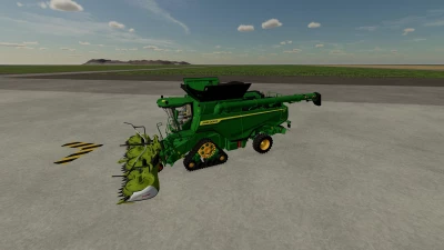 Combine harvester as a maize chopper v1.2