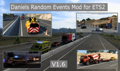 Daniels ETS2 Random Events V1.6.0 1.45