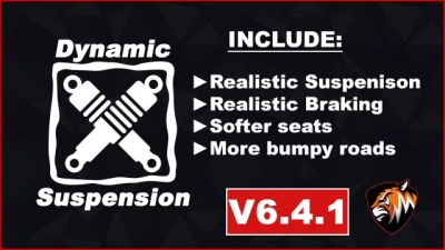 [ETS2] Revamped Dynamic Suspension V6.4.1.1