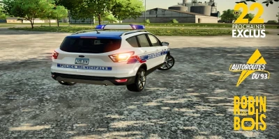 FORD KUGA POLICE MUNICIPALE v1.0
