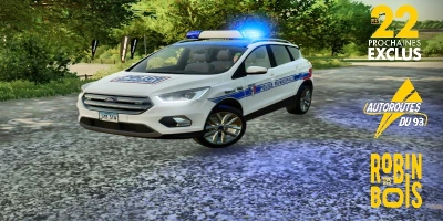 FORD KUGA POLICE MUNICIPALE v1.0