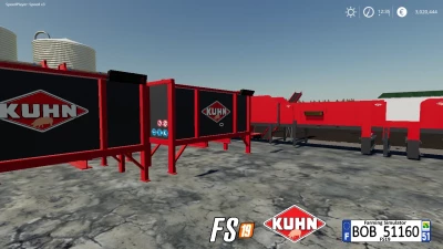 FS19 GlobalCompanyPlaceable Kuhn FeedMixer By BOB51160 v1.0.0.0