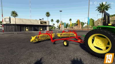 FS19 Rolabar rakes and rake hitch v1.0.0.0