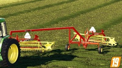 FS19 Rolabar rakes and rake hitch v1.0.0.0