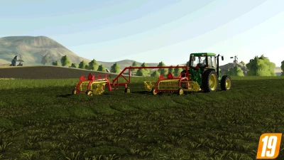 FS19 Rolabar rakes and rake hitch v1.0.0.0