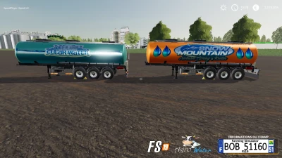 FS19 Trailer AgroWater By BOB51160 v1.0.0.0