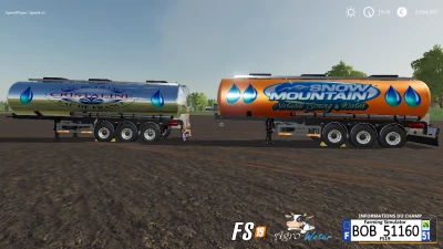 FS19 Trailer AgroWater By BOB51160 v1.0.0.0