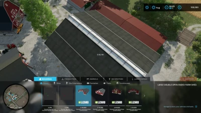 FS22 Placeable Large Sheds v1.0.0.0