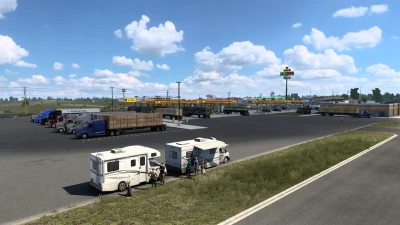 More realistic Truck Stops v1.5.7 1.44