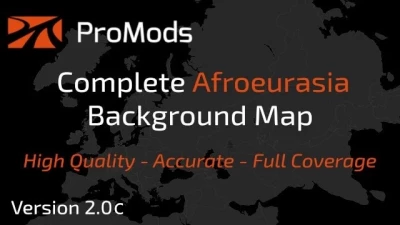 ProMods Afroeurasia Background Map v2.0c