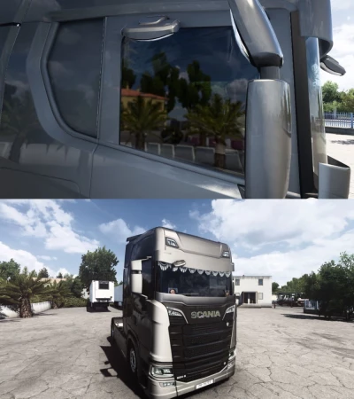 Scania NextGen Custom Dark Interior - 1.44/1.45