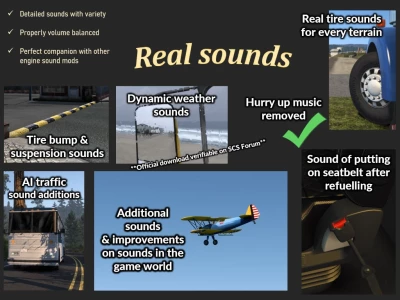 ATS Sound Fixes Pack v22.49 - 1.44 stable release