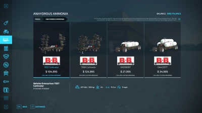 Anhydrous Ammonia Pack v1.1.0.0