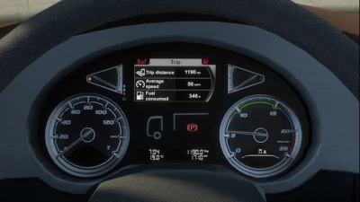 DAF XF 106 Improved Dashboard v1.1 1.45