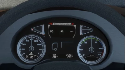 DAF XF 106 Improved Dashboard v1.0