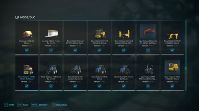 FS22 Full Mod List Pack 19/08/2022 By Stevie