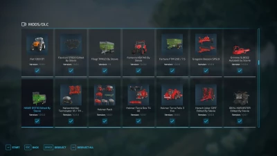 FS22 Full Mod List Pack 19/08/2022 By Stevie