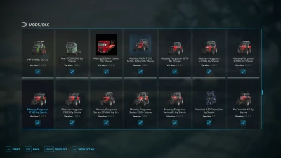 FS22 Full Mod List Pack 19/08/2022 By Stevie