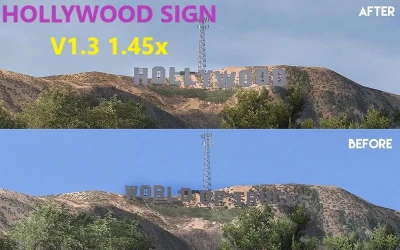 Hollywood Sign in Los Angeles V1.3 1.45