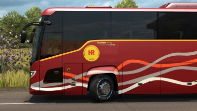 Indian Haryana Roadways Skin Pack for Scania Touring v1.0