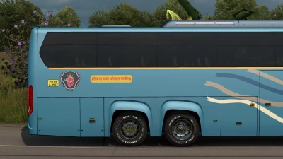 Indian Haryana Roadways Skin Pack for Scania Touring v1.0